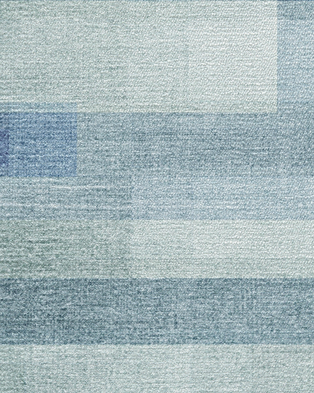 Solar Drift Silver Blue Rug