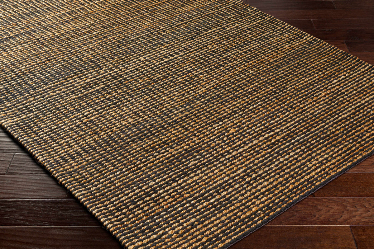 Riki Black Area Rug