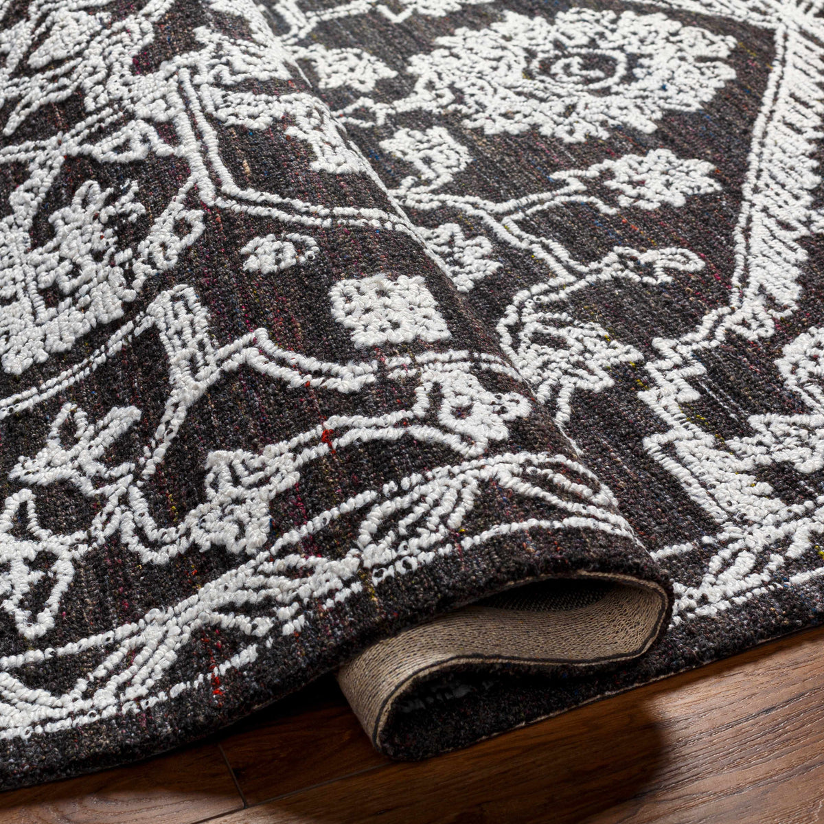 Black Derya Area Rug - Clearance