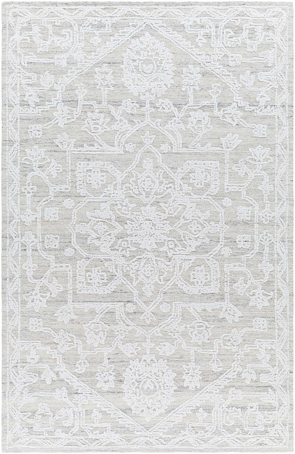 White Derya Area Rug
