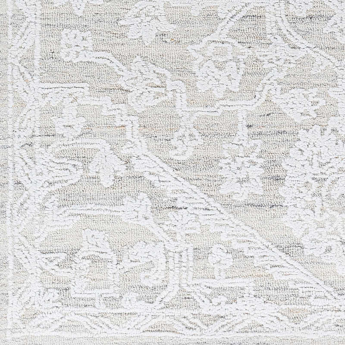 White Derya Area Rug