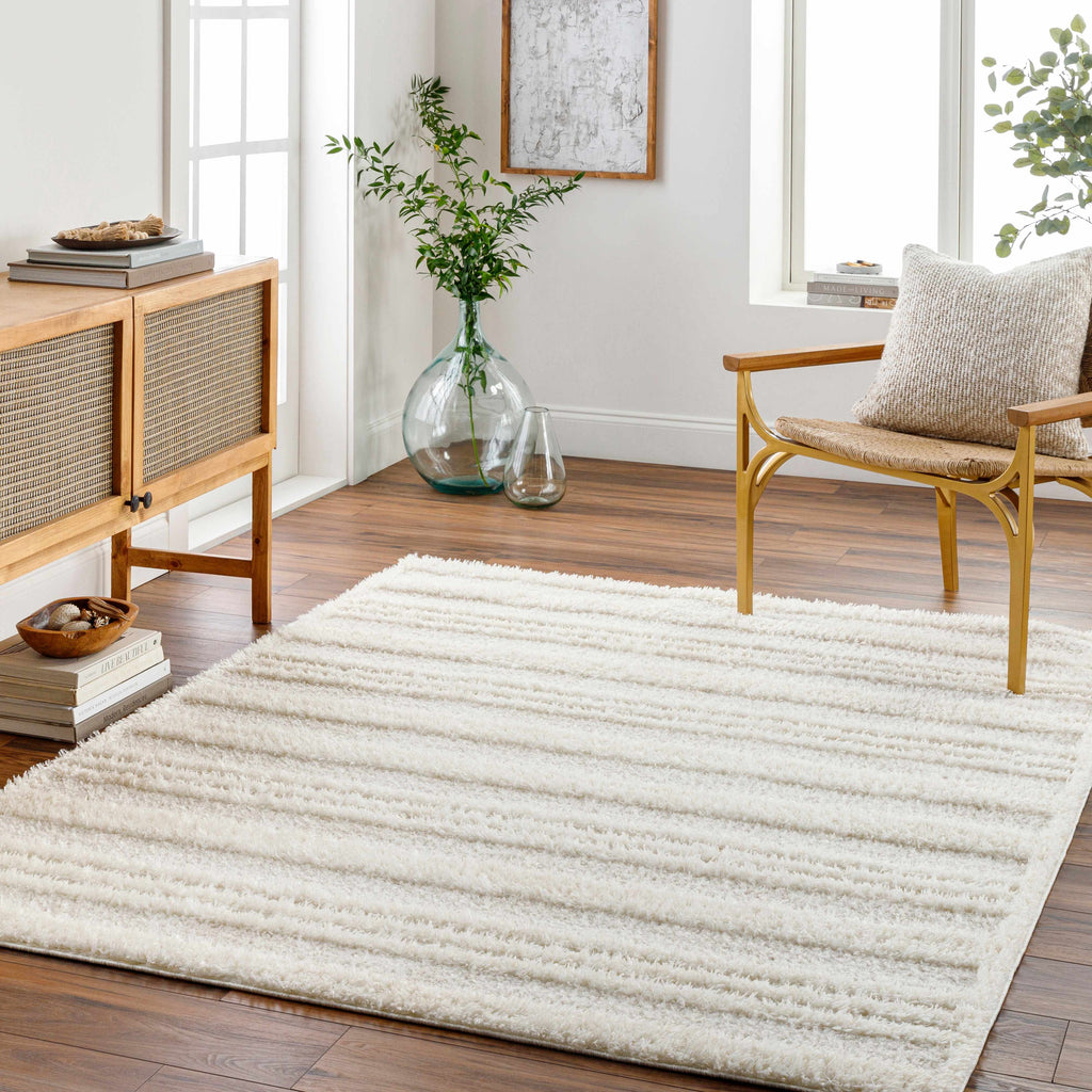 Deva Cream Area Rug - Clearance