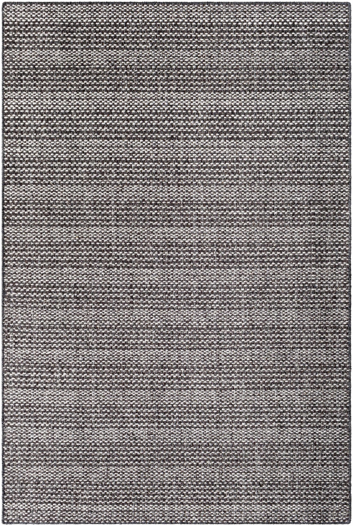 Lonan Black Hand Loomed Area Rug - Clearance