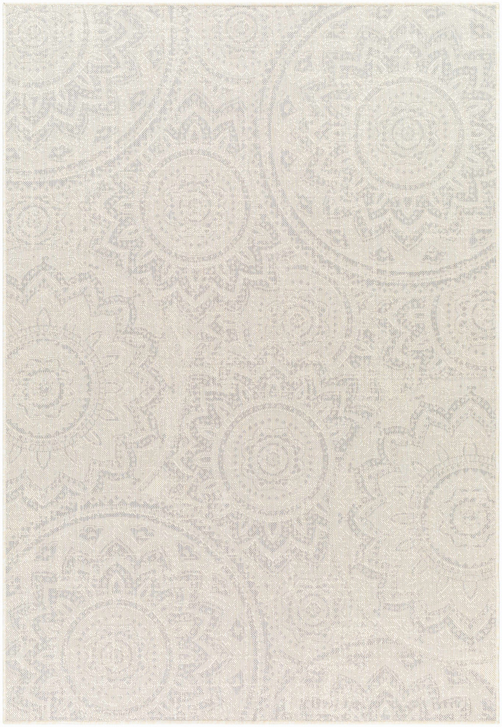 Ayala Cream Outdoor Area Rug - Clearance