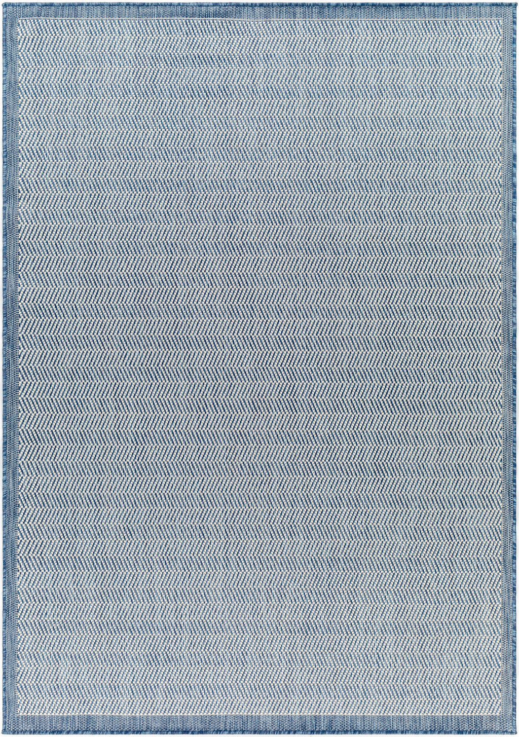 Genet Blue Outdoor Area Rug - Clearance