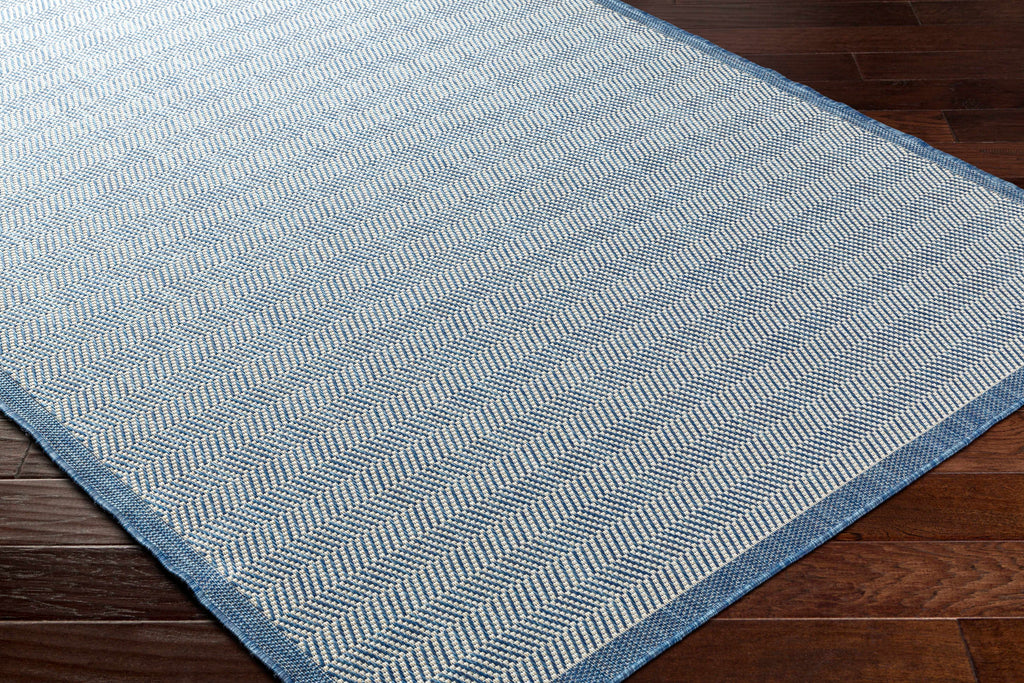 Genet Blue Outdoor Area Rug - Clearance