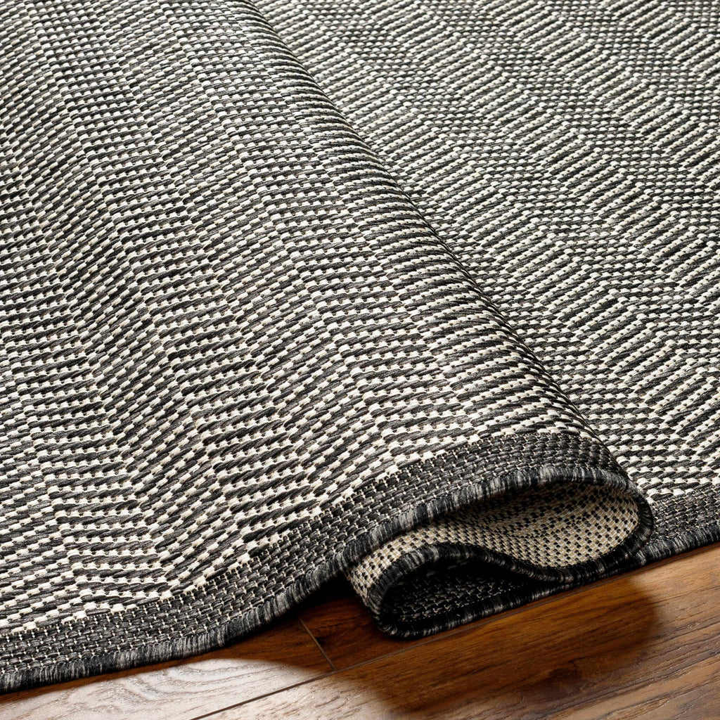 Genet Gray Outdoor Area Rug - Clearance
