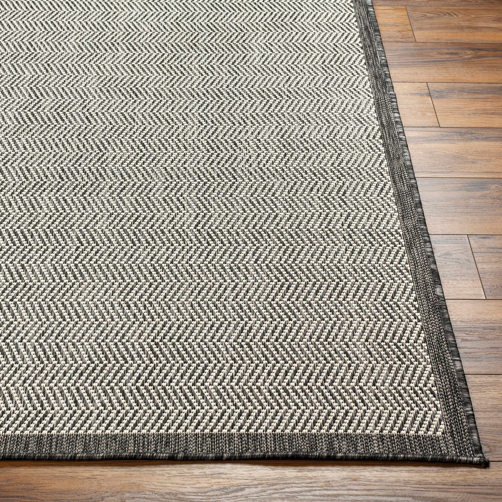 Genet Gray Outdoor Area Rug - Clearance