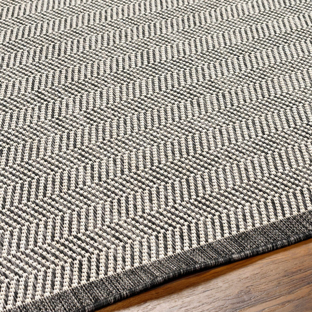 Genet Gray Outdoor Area Rug - Clearance