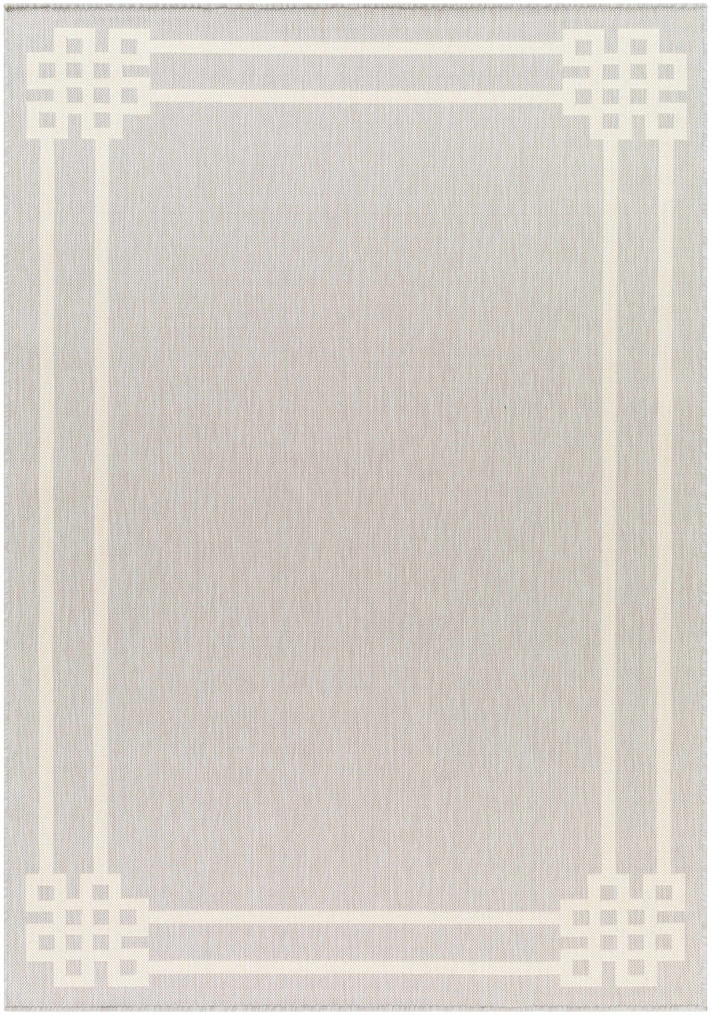 Ilori Light Gray Outdoor Area Rug - Clearance