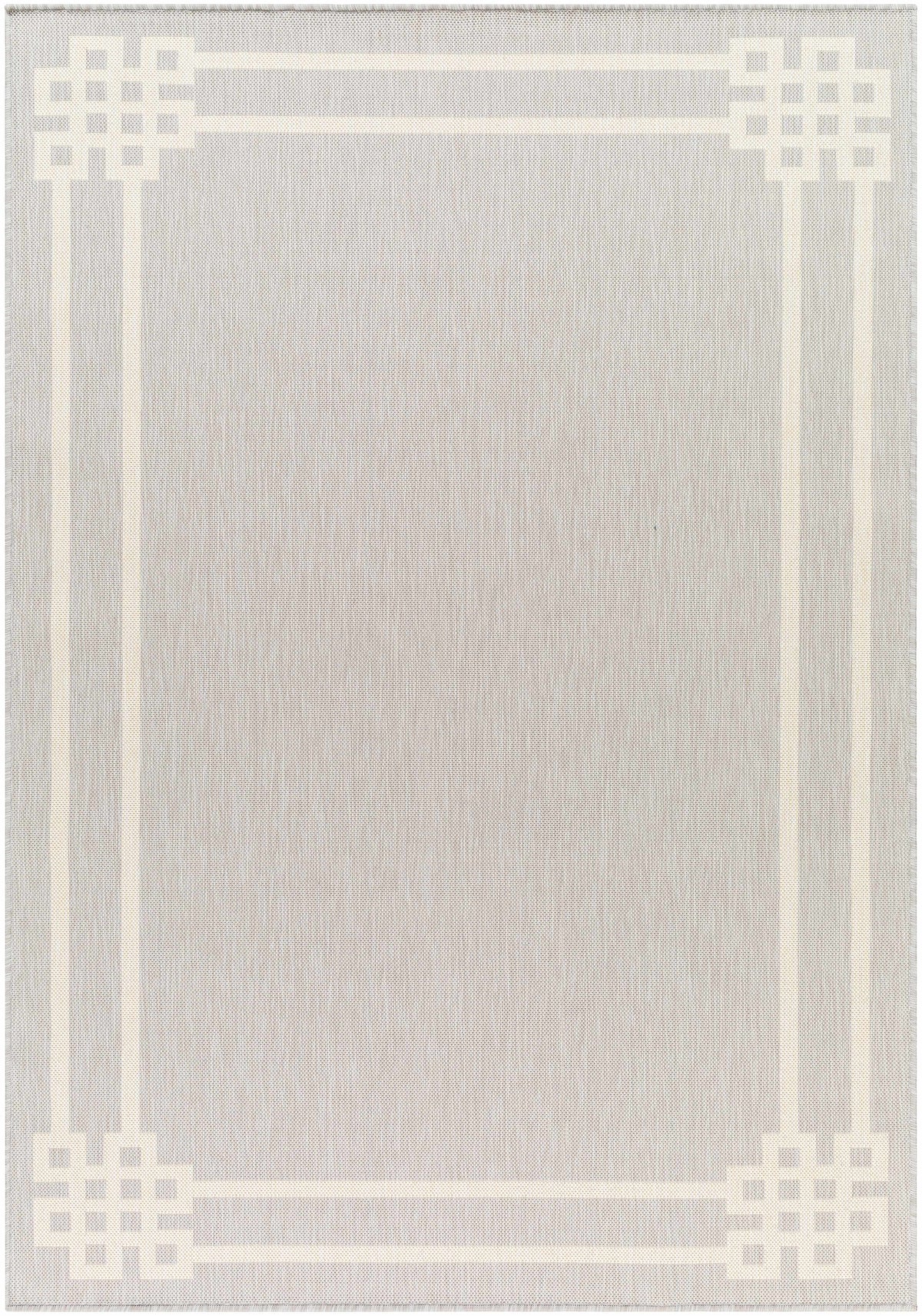 Ilori Light Gray Outdoor Area Rug - Clearance