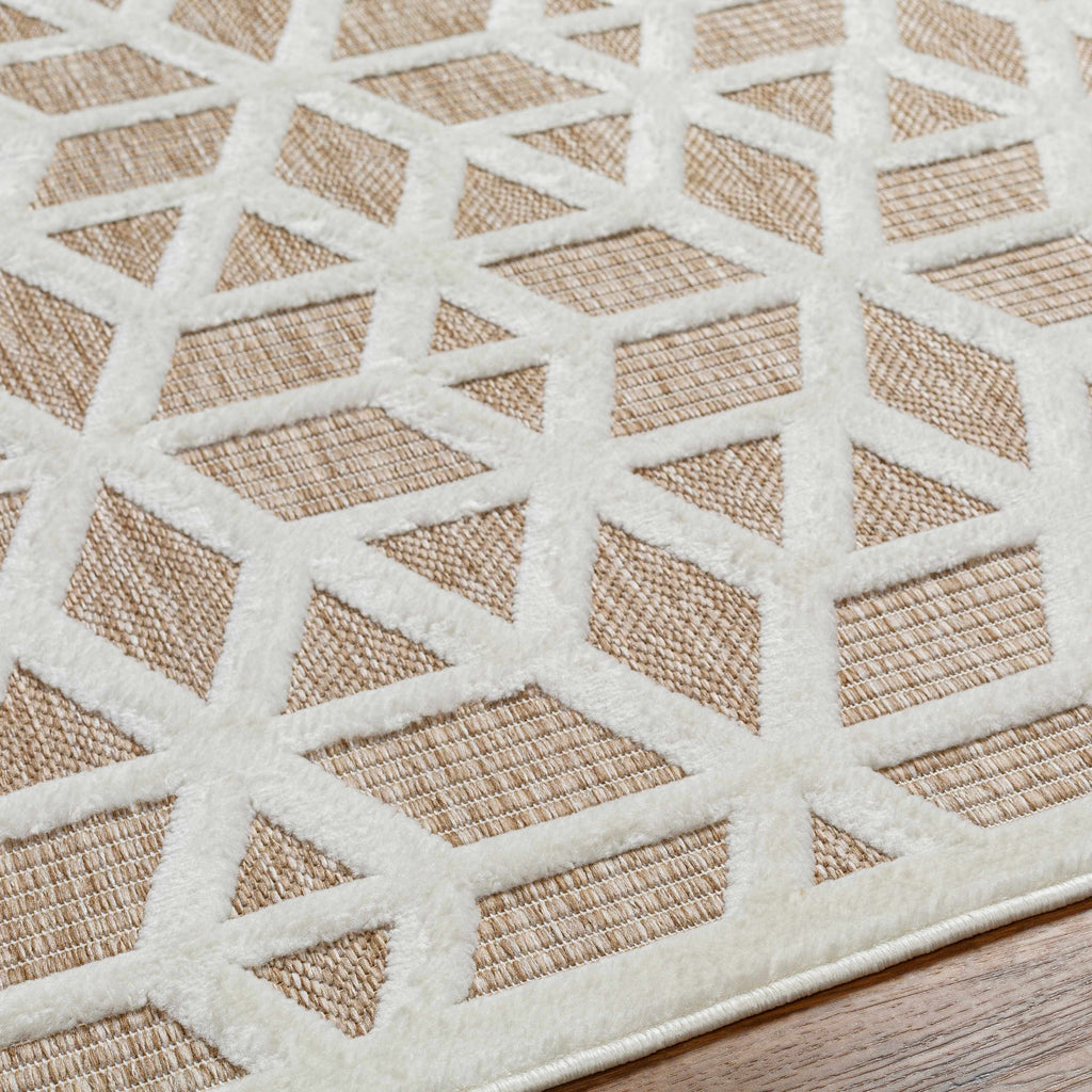 Nuri Tan Outdoor Rug - Clearance