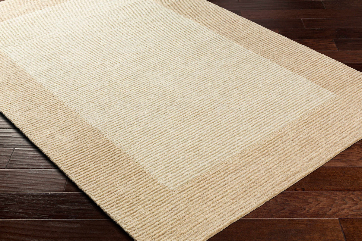 Amadi Beige Wool Area Rug