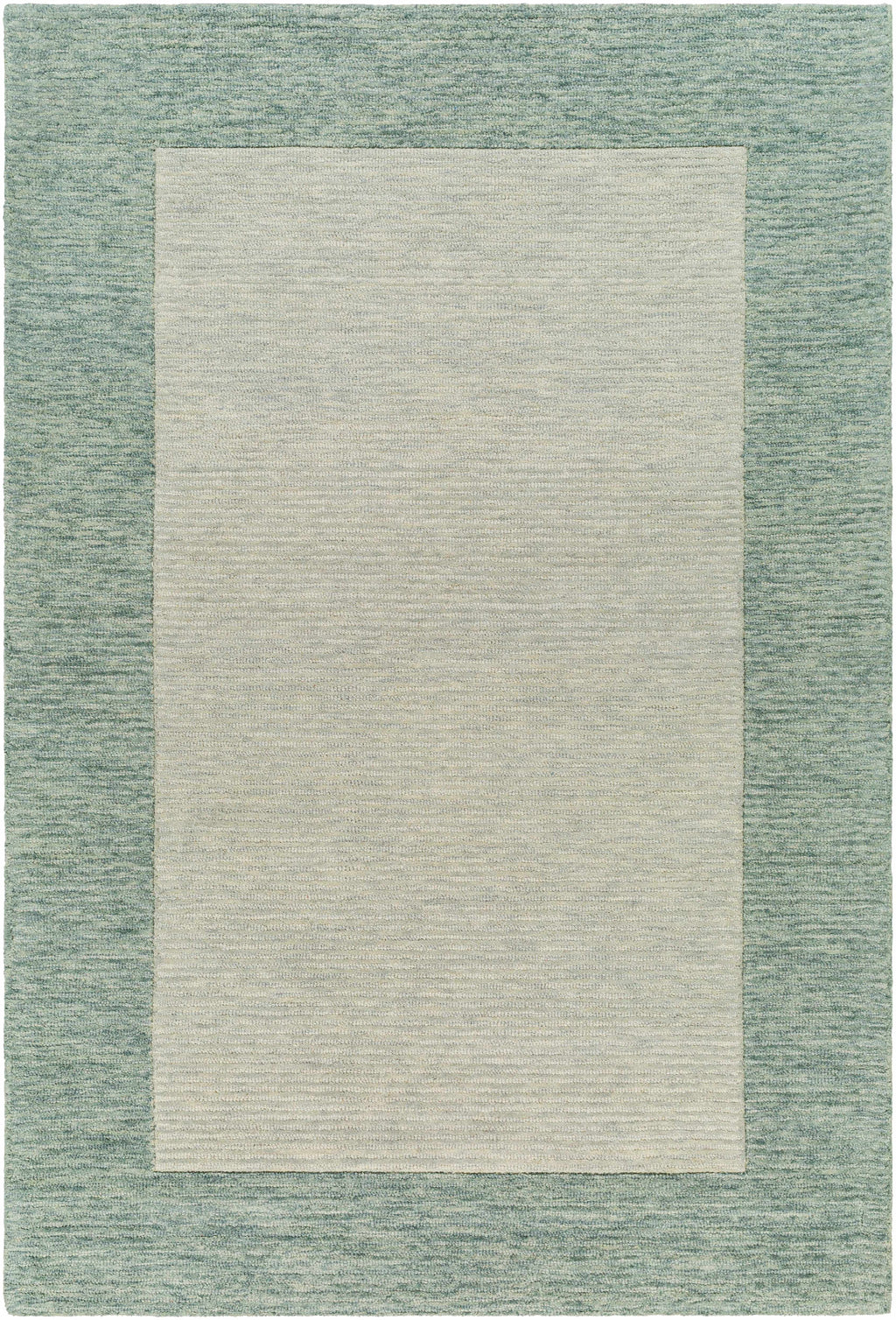 Amadi Green Wool Area Rug