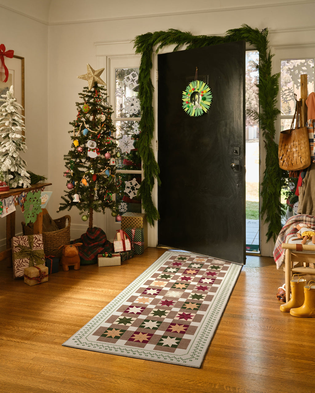 Starling Cream Multicolor Flatwoven Rug