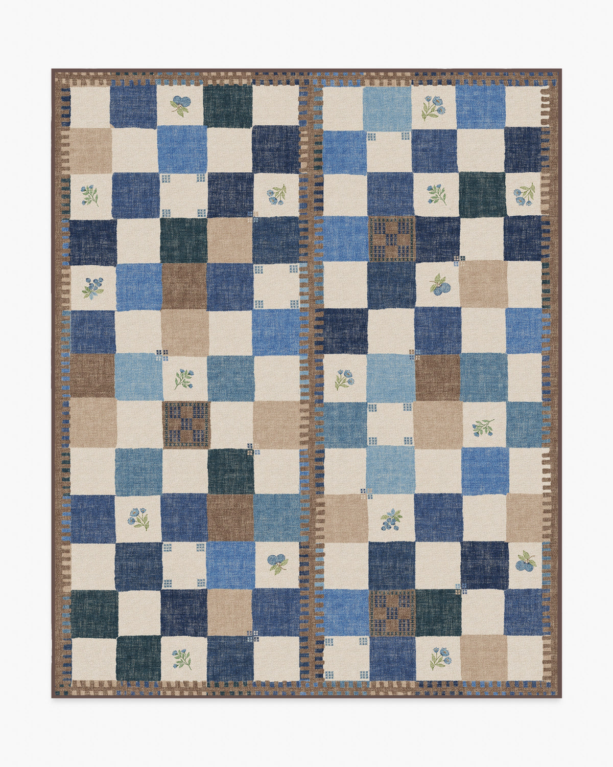 Stonefruit Blue Rug