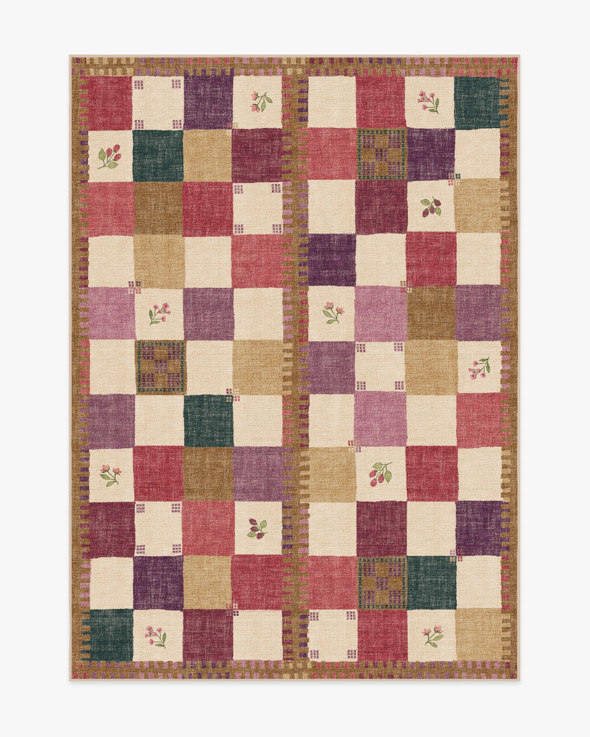 Stonefruit Red Flatwoven Rug