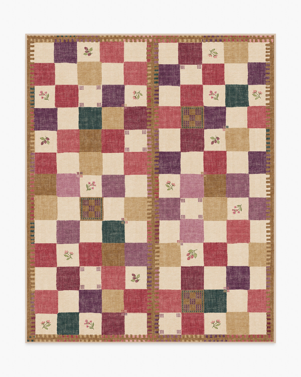 Stonefruit Red Flatwoven Rug