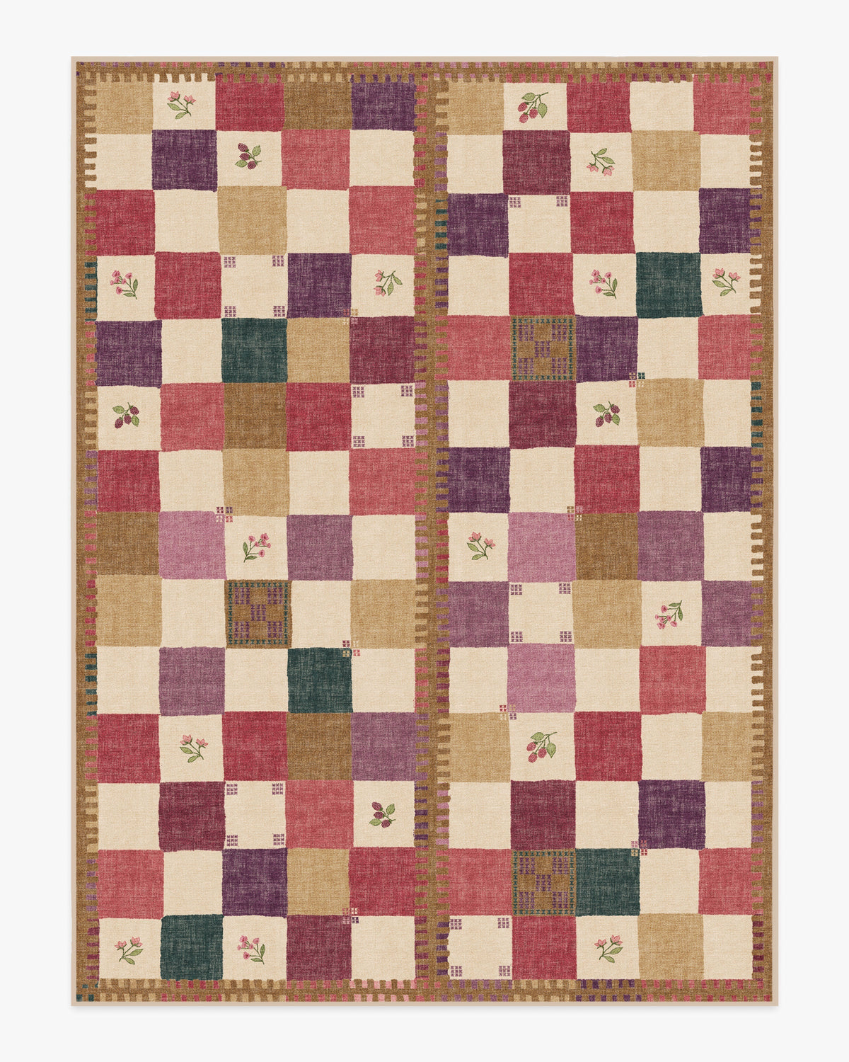 Stonefruit Red Flatwoven Rug