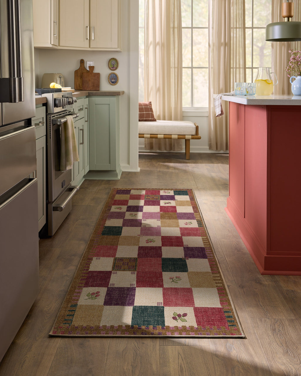 Stonefruit Red Rug
