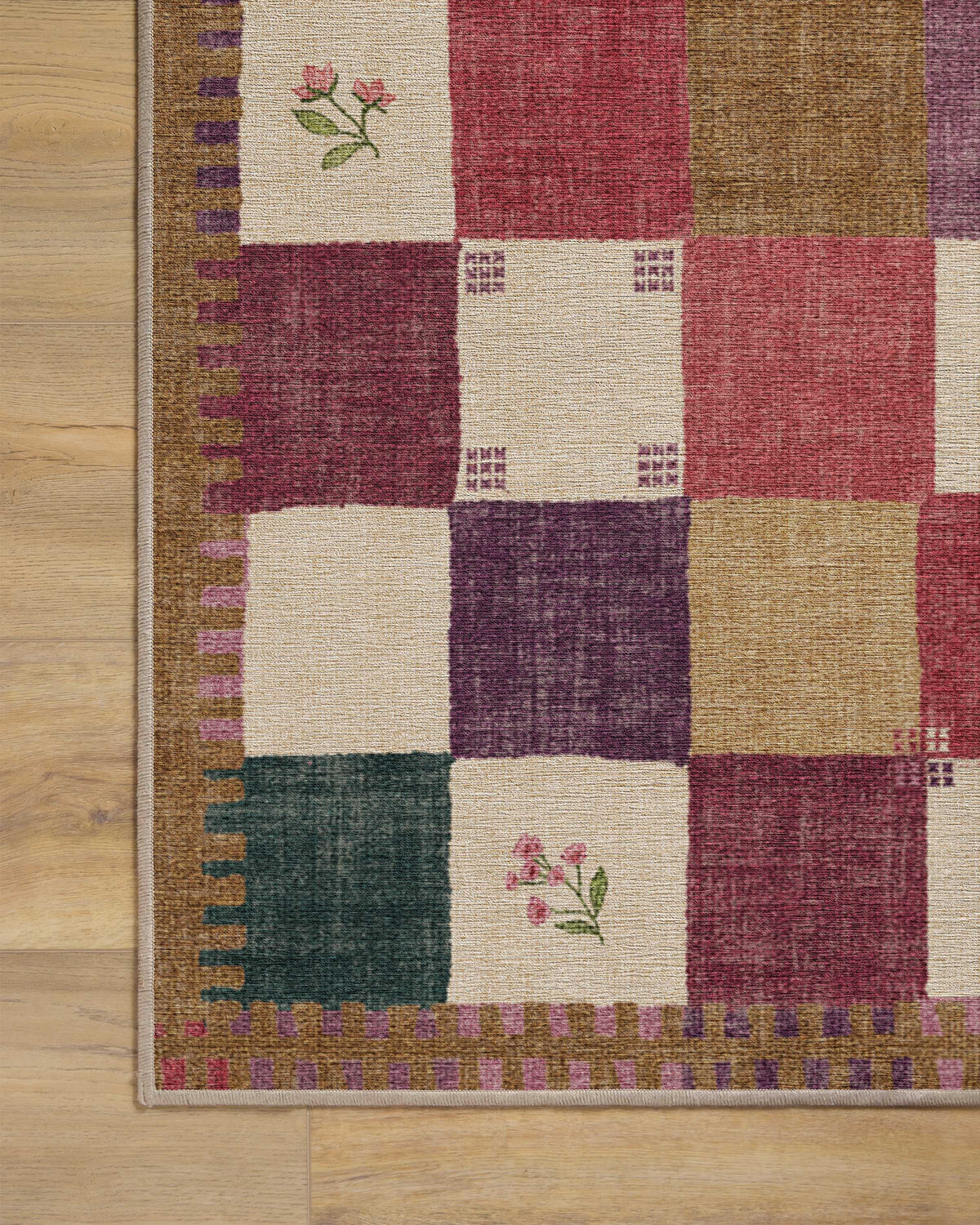 Stonefruit Red Flatwoven Rug