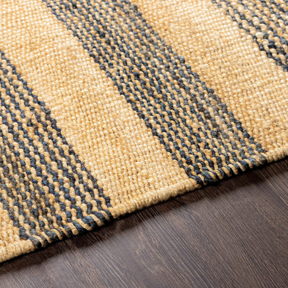 Stapleford Striped Jute Carpet - Clearance