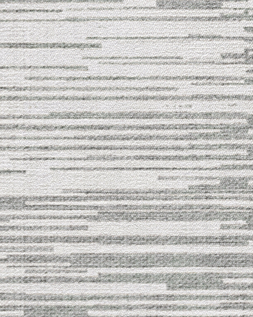Striated Border Soft Grey Rug