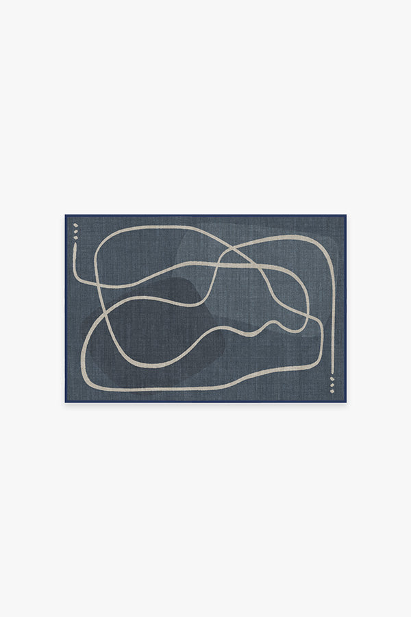 Strova Dusk Blue Rug