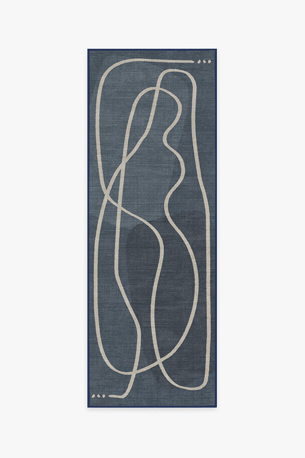 Strova Dusk Blue Rug