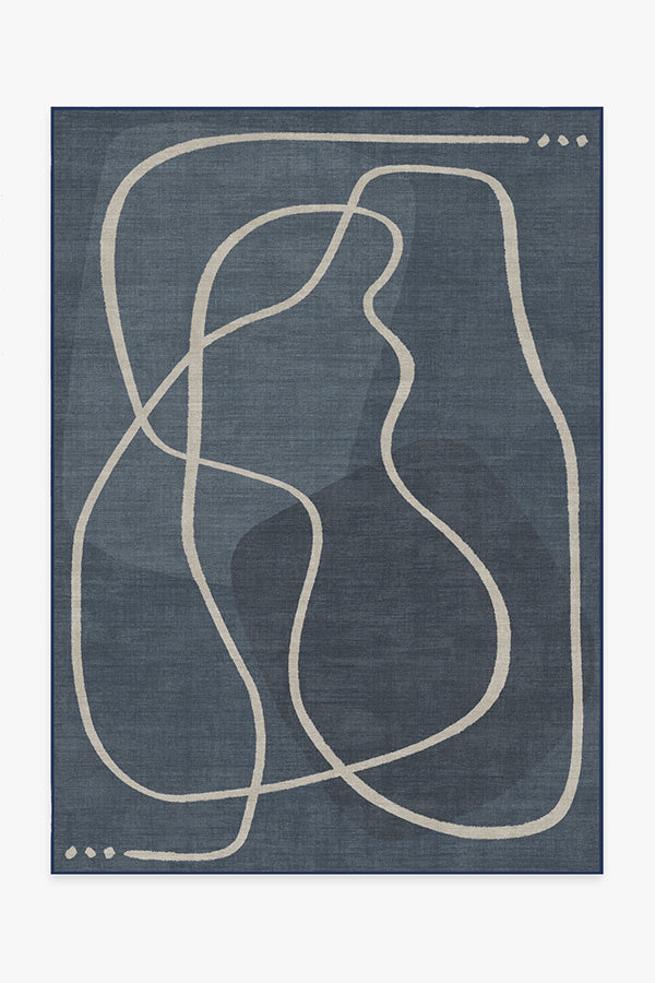 Strova Dusk Blue Rug