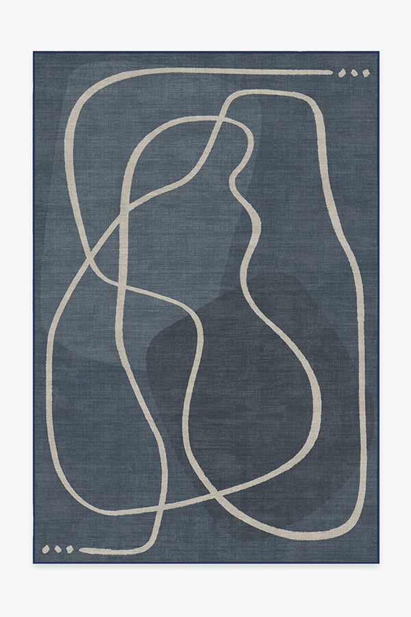 Strova Dusk Blue Rug