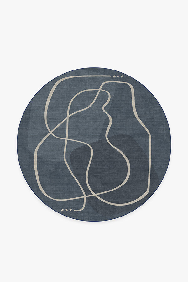Strova Dusk Blue Rug