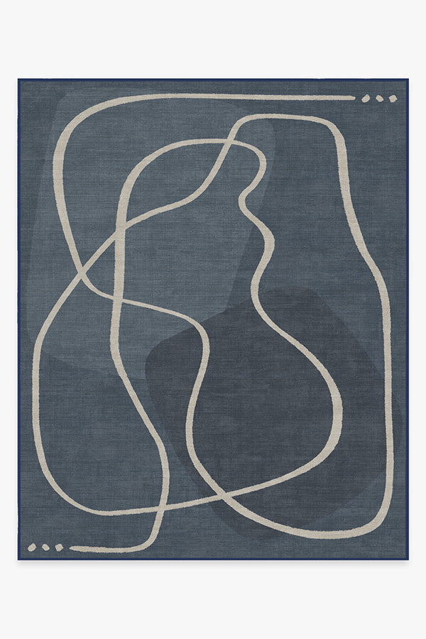 Strova Dusk Blue Rug