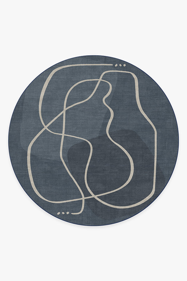 Strova Dusk Blue Rug