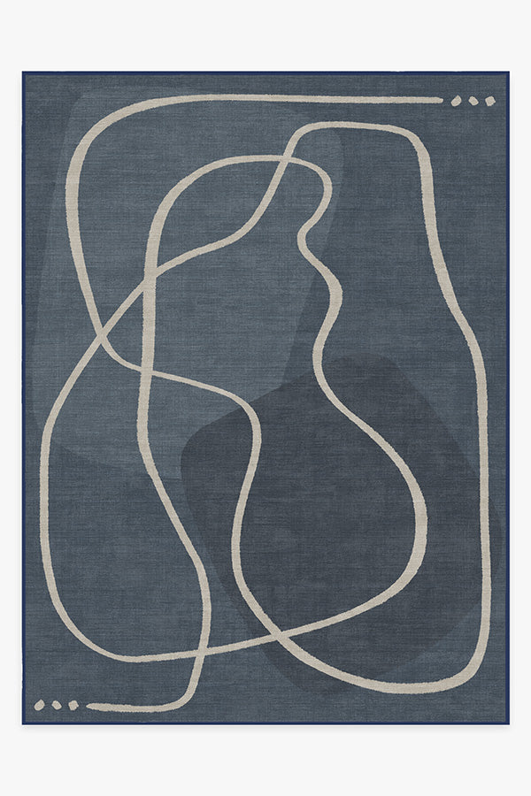Strova Dusk Blue Rug