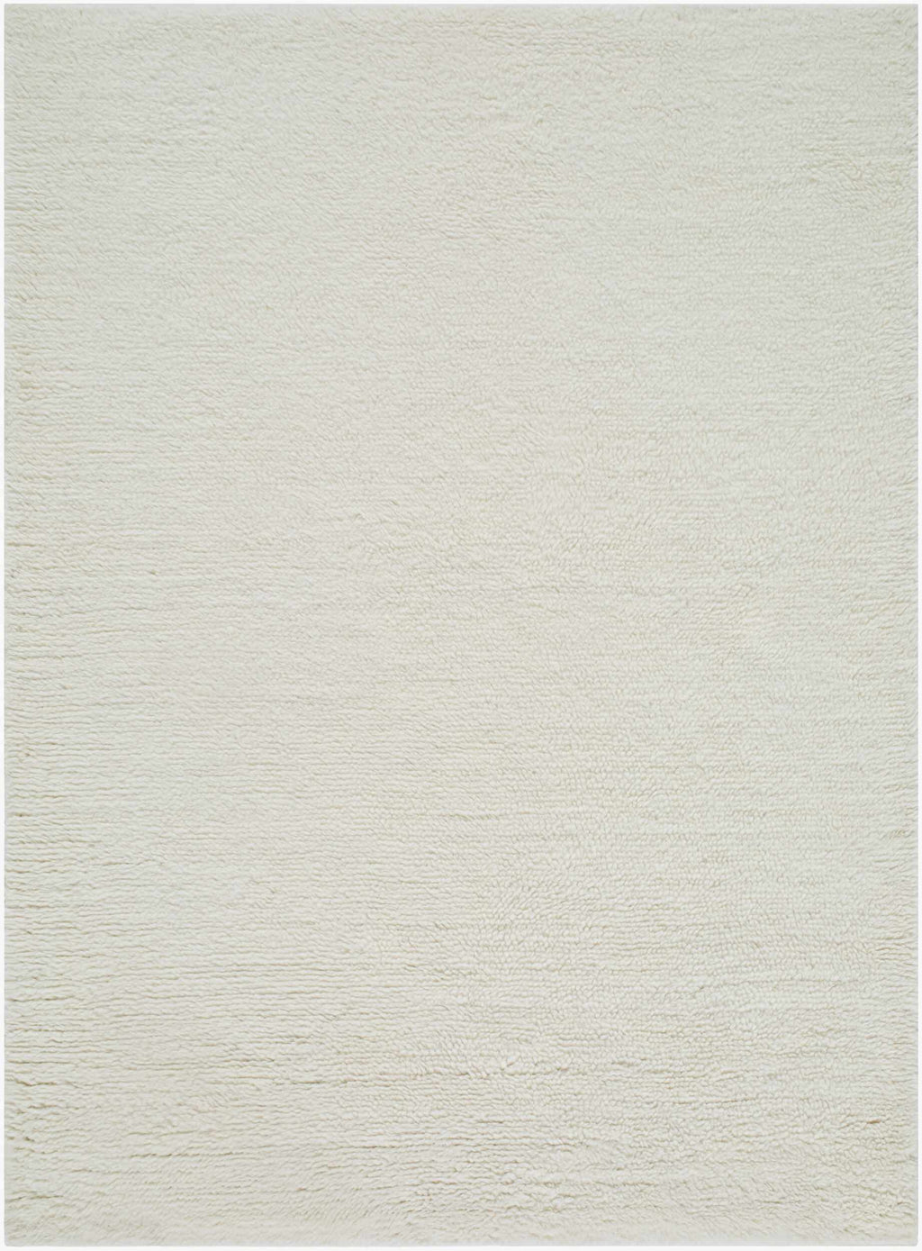 Kanuha Ivory Wool Washable Area Rug