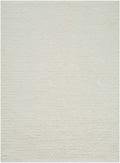 Kanuha Ivory Wool Washable Area Rug