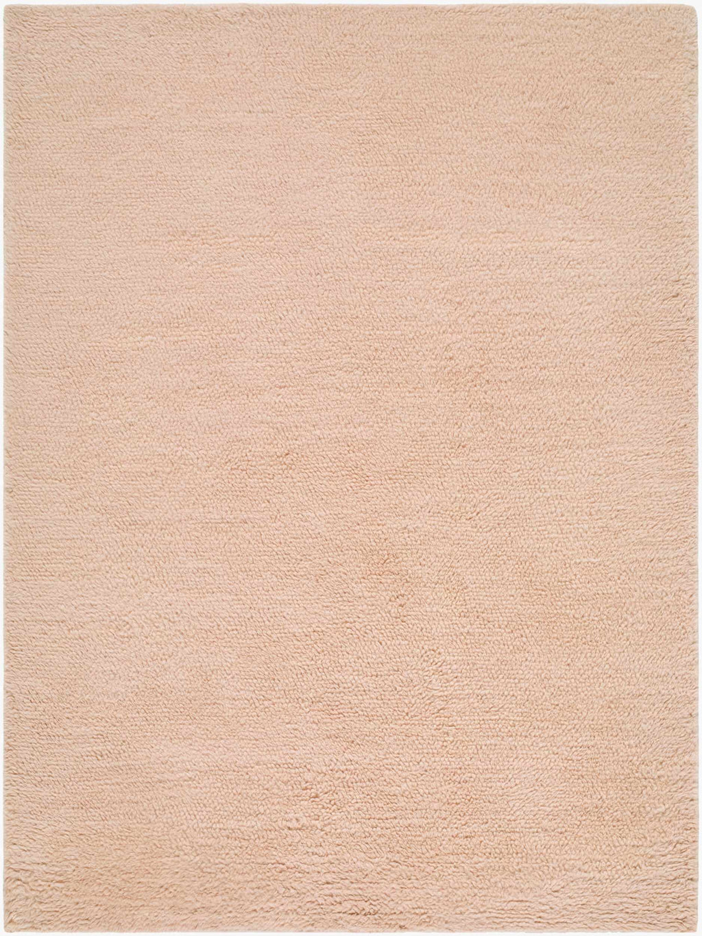 Kanuha Blush Wool Washable Area Rug