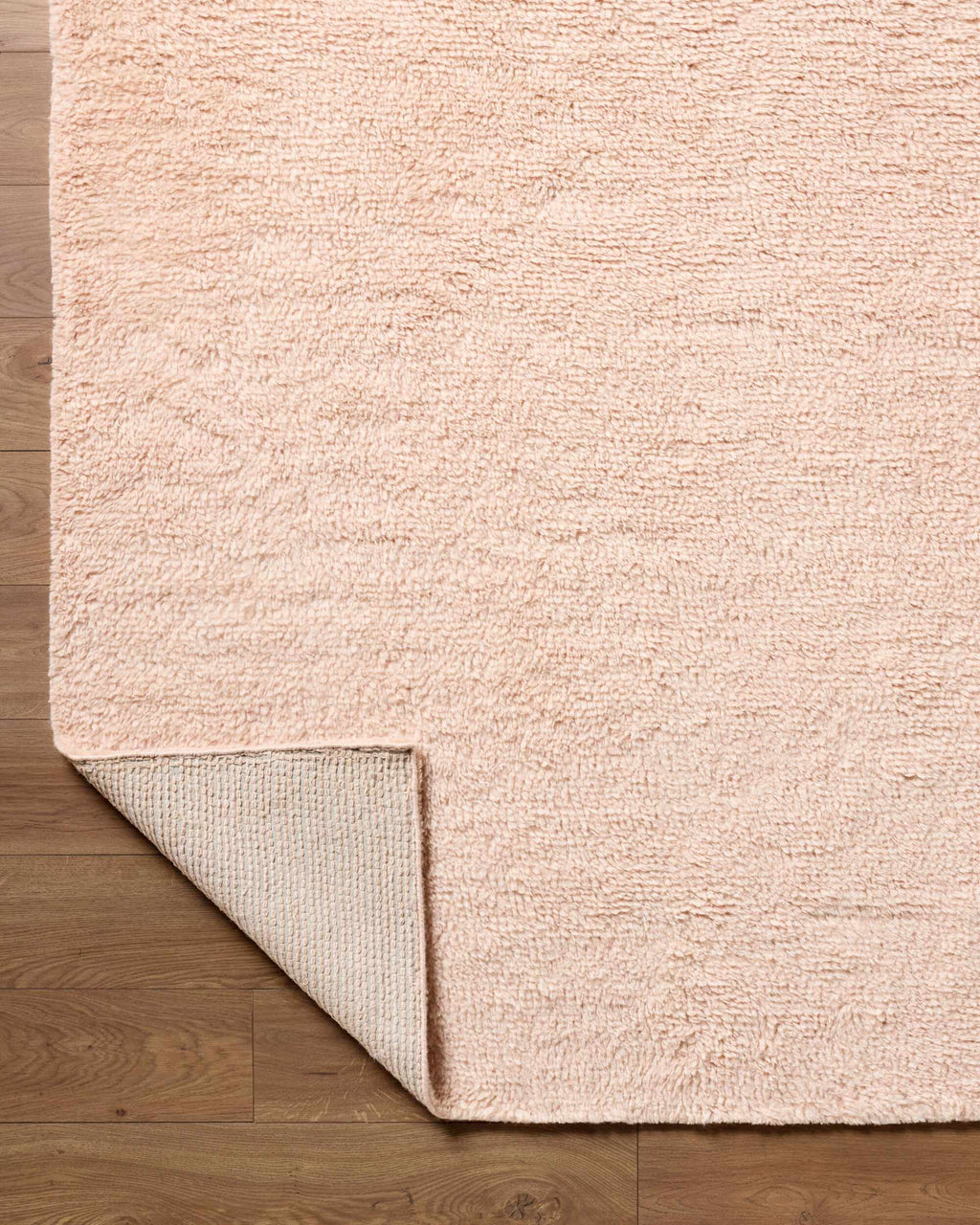 Kanuha Blush Wool Washable Area Rug