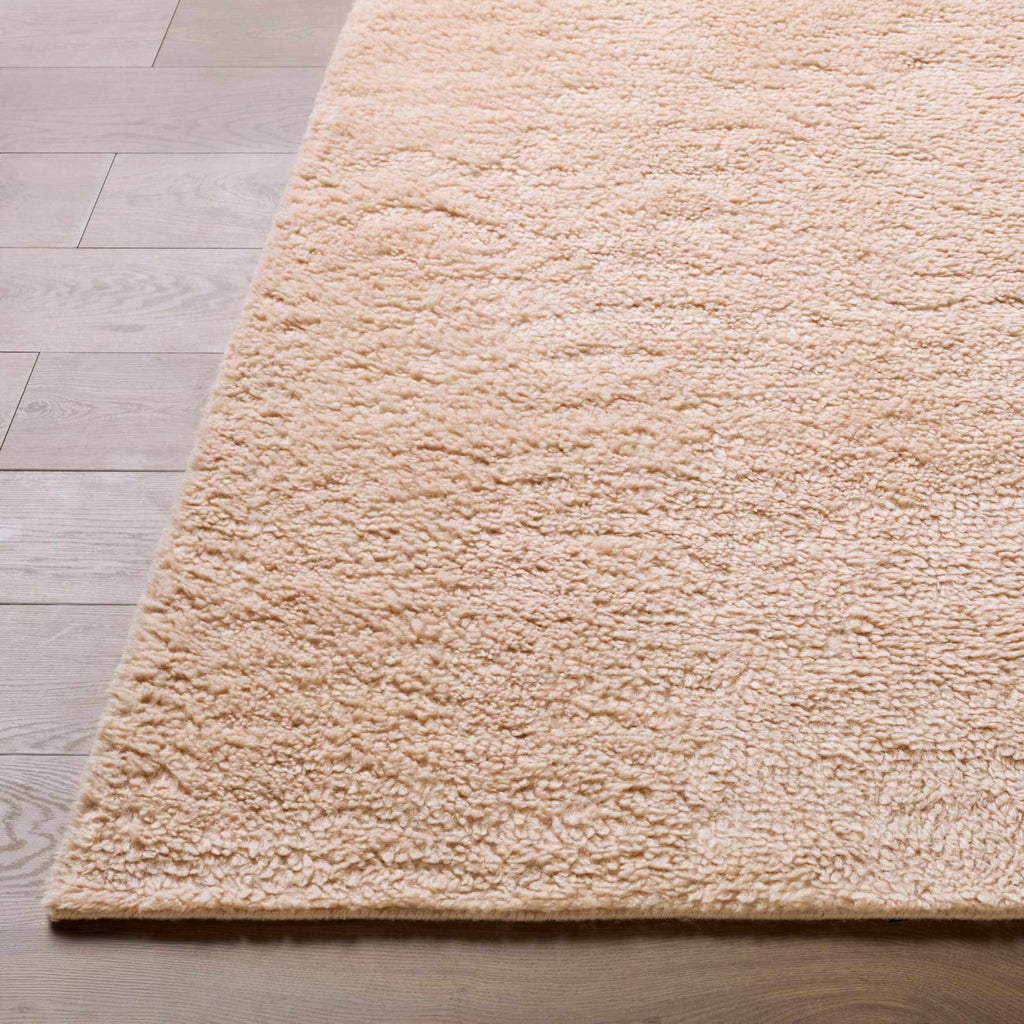 Kanuha Blush Wool Washable Area Rug