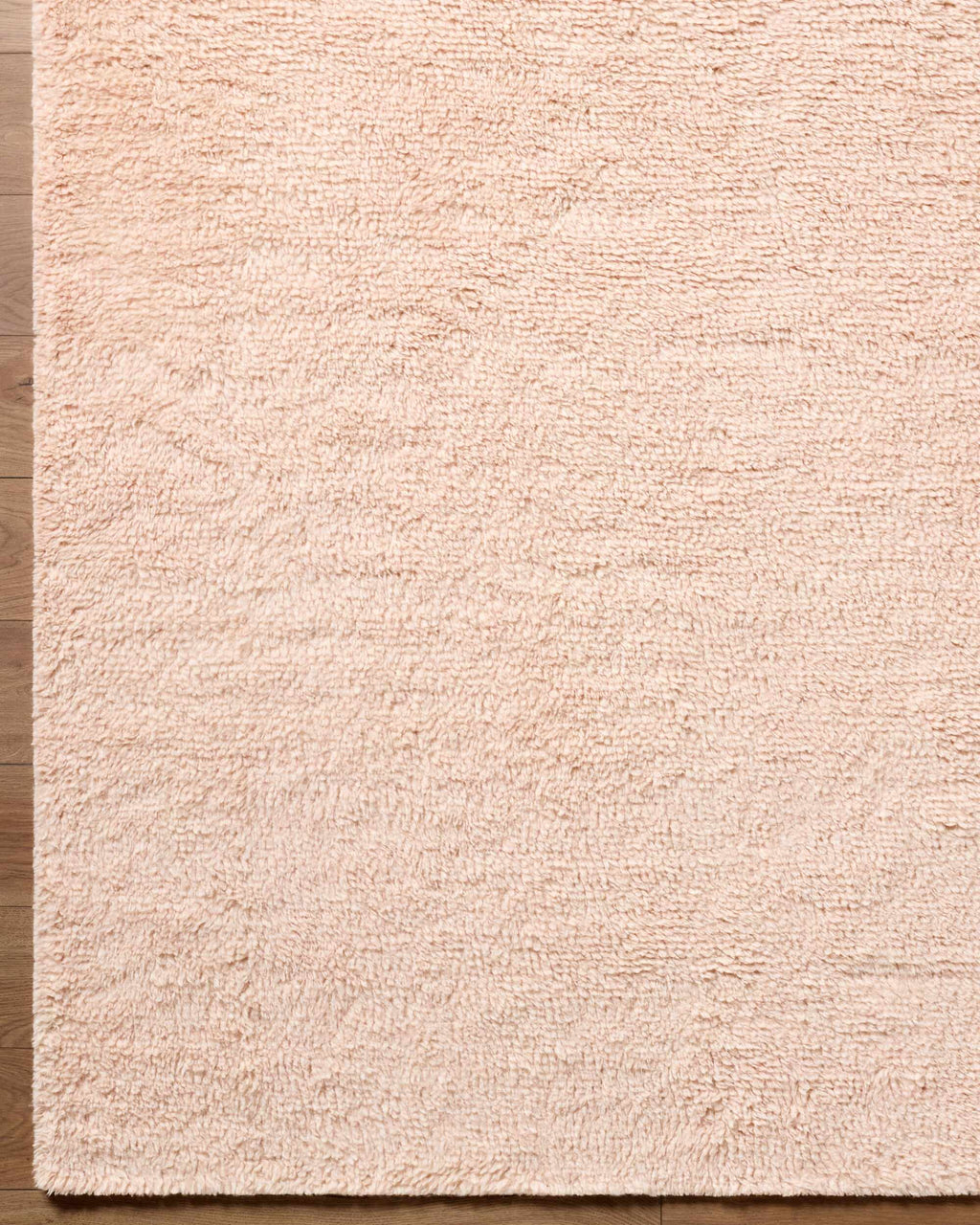 Kanuha Blush Wool Washable Area Rug