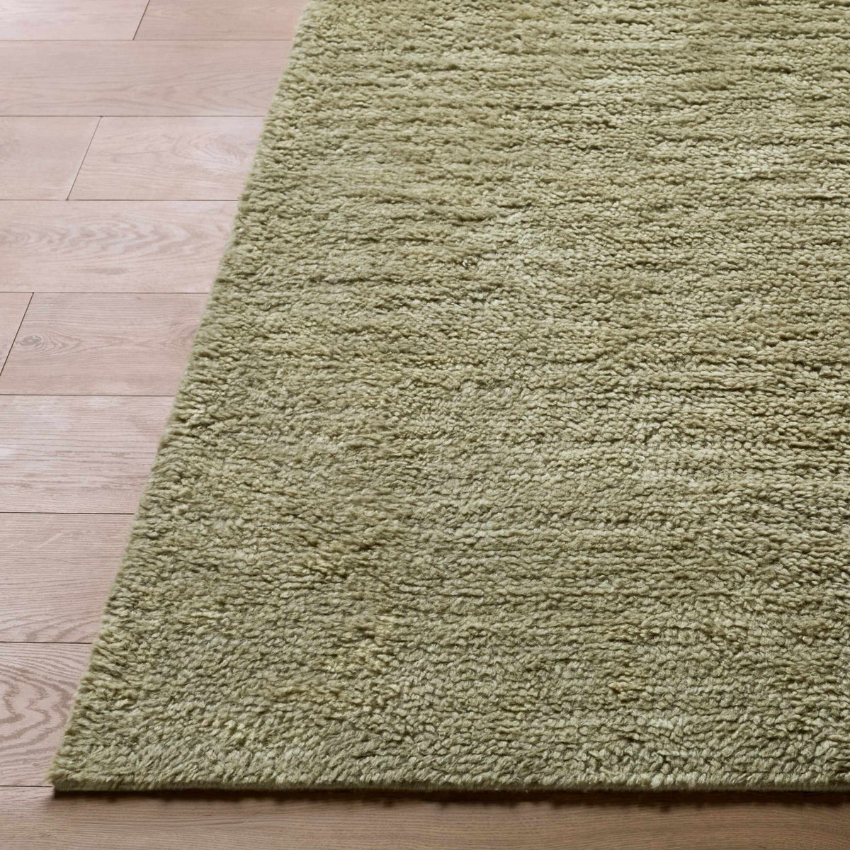 Kanuha Beige Wool Washable Area Rug