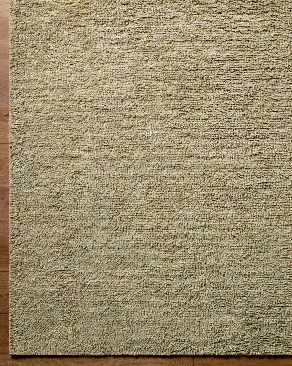Kanuha Beige Wool Washable Area Rug