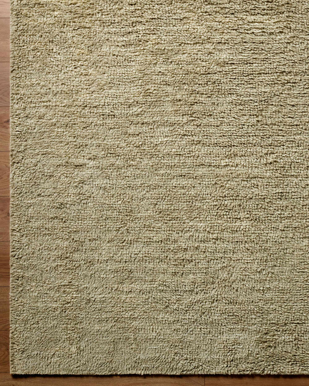 Kanuha Beige Wool Washable Area Rug