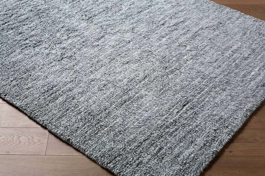 Kanuha Gray Wool Washable Area Rug