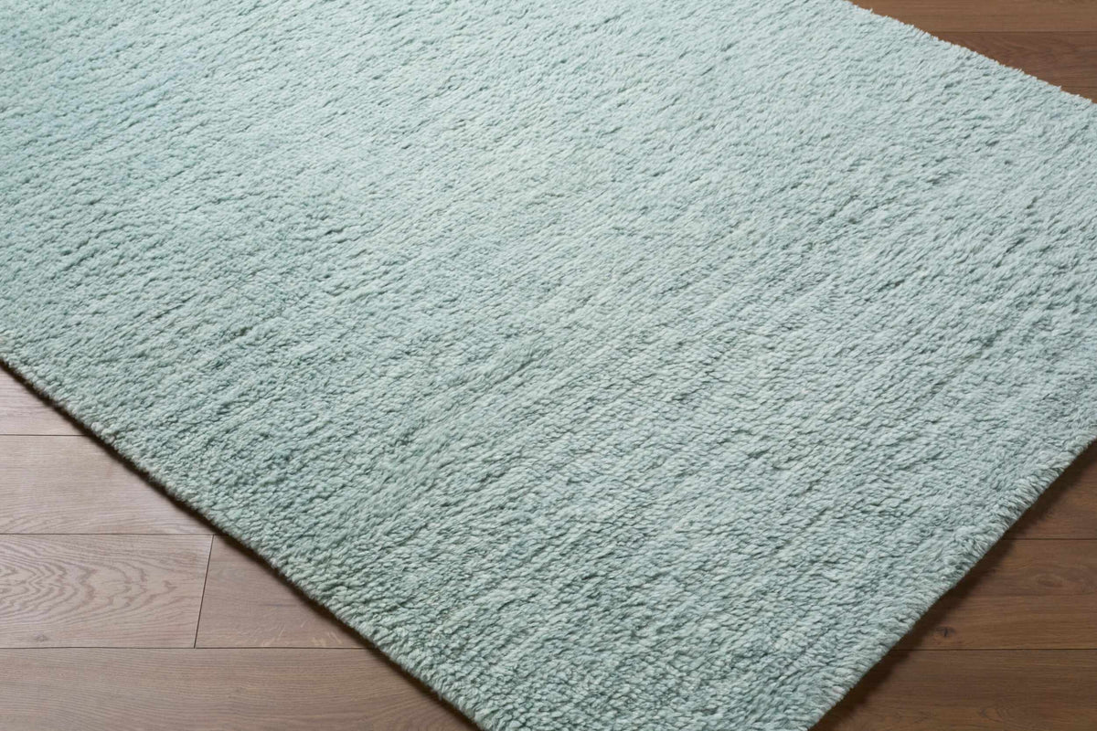 Kanuha Sage Wool Washable Area Rug