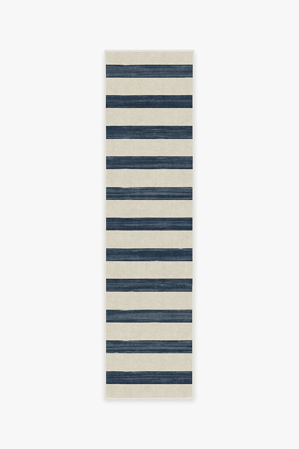 Sumi Sailor Stripe Navy Rug