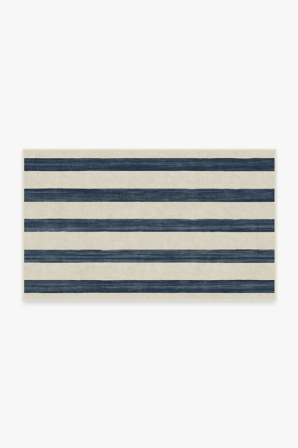 Sumi Sailor Stripe Navy Rug