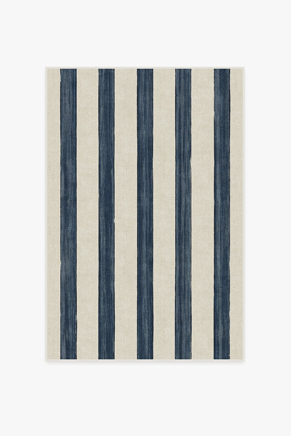 Sumi Sailor Stripe Navy Rug