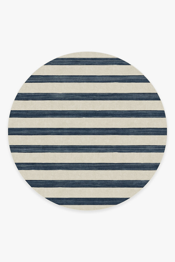 Sumi Sailor Stripe Navy Rug